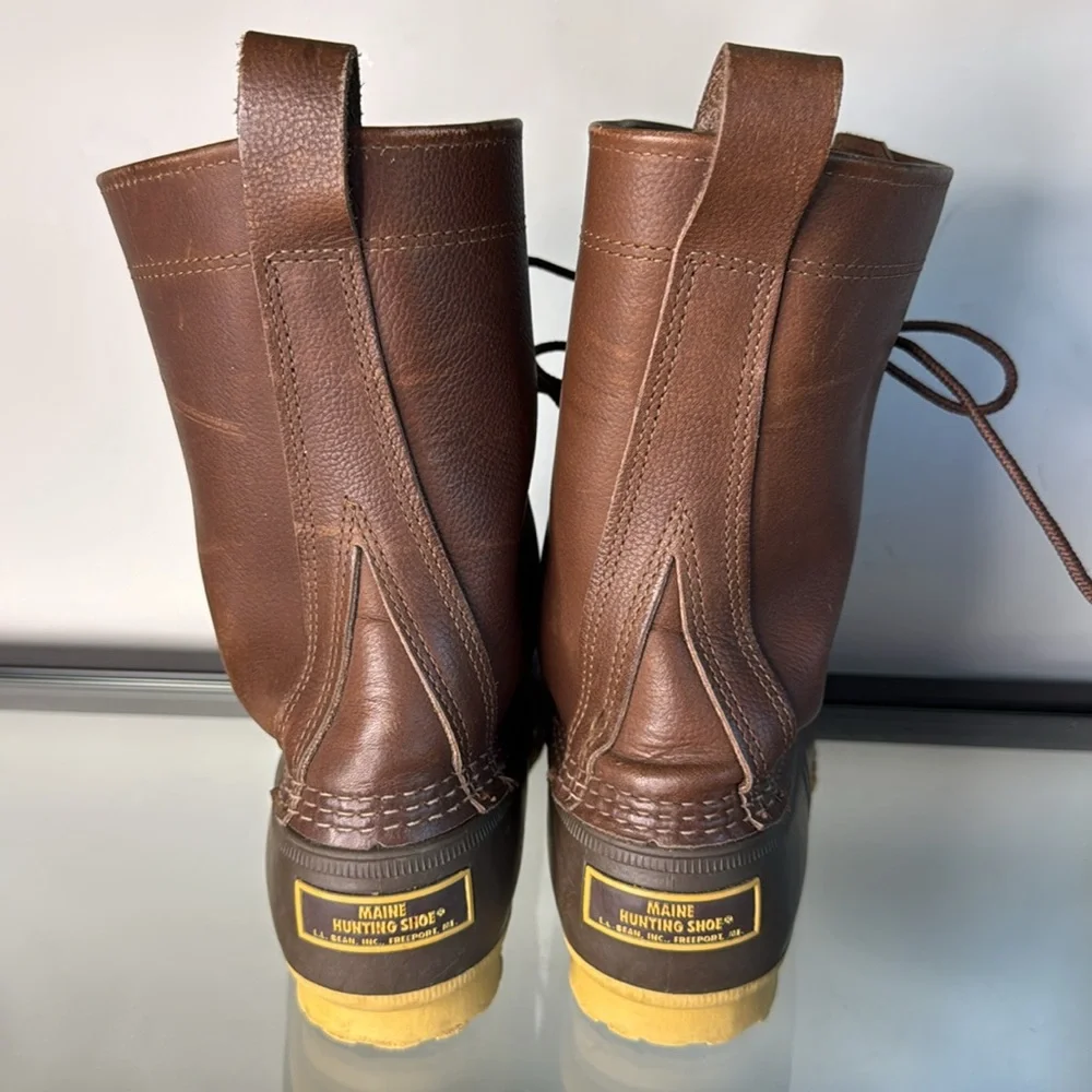 Vintage L.L. Bean Maine Hunting Boots size 8 men